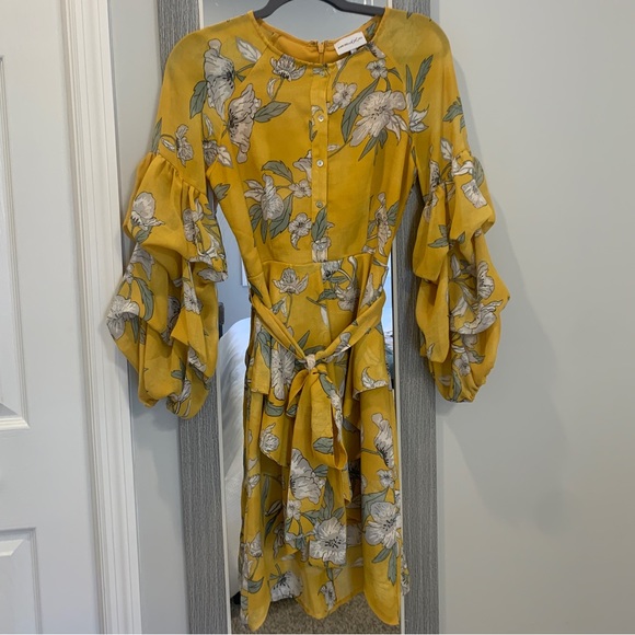 Chriselle x J.O.A. Tiered Sleeve Minidress - Picture 5 of 10